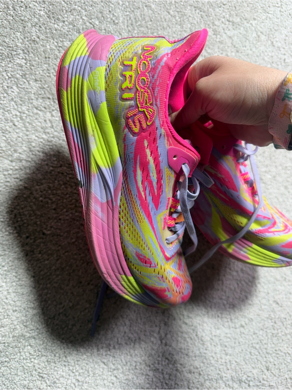 Asics Noosa Tri 15 Women's Size 7.5 Triathlon Running Shoes Multicolor